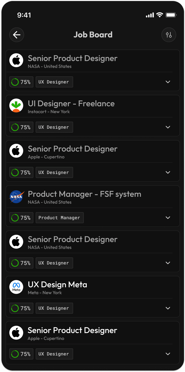 Career Matches